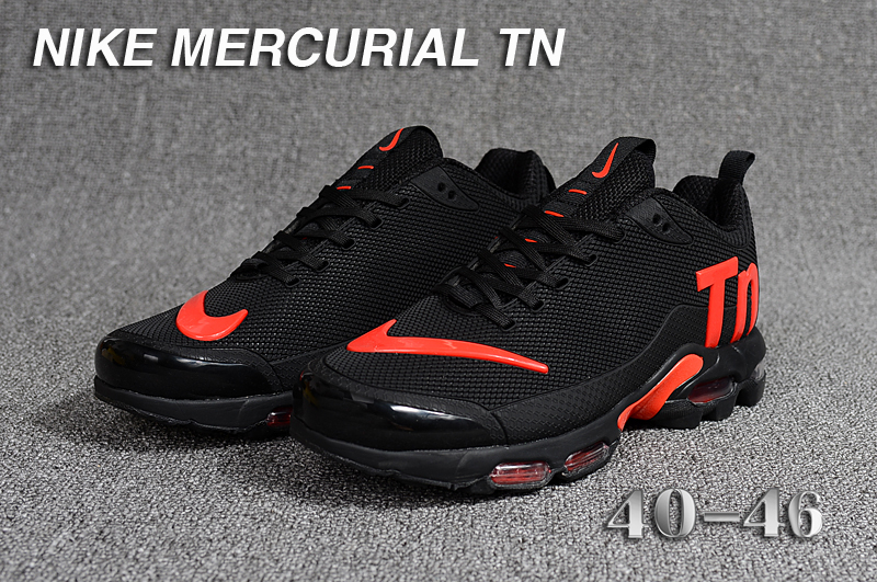 Nike Air Max Mercurial TN Black Red Shoes